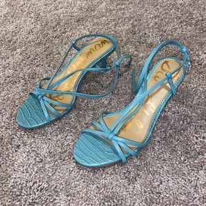 Sam Edelman Teal Heels
